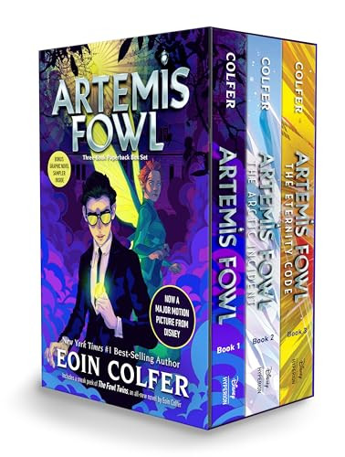 Artemis Fowl 3-Book Paperback Boxed Set-Artemis Fowl, Books 1-3 By Eoin Colfer - Boxed Set
