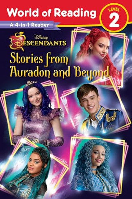 World of Reading: Descendants 4-In-1 Reader: Stories from Auradon and Beyond By Steve Behling - Paperback