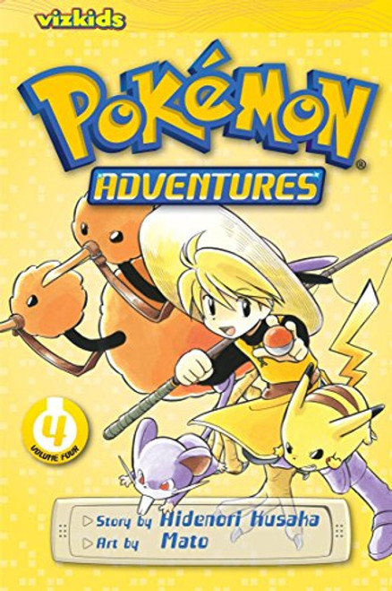 Pokmon Adventures (Red and Blue), Vol. 4 By Hidenori Kusaka - Paperback