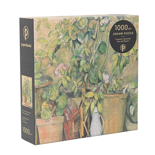 Cezanne's Terracotta Pots and Flowers 1000 Piece Jigsaw Puzzle, the Barnes Collection by Paperblanks (Cezanne's Terracotta Pots and Flowers) By Paperblanks - Other