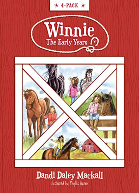 Winnie the Early Years 4-Pack: Horse Gentler in Training / A Horse's Best Friend / Lucky for Winnie / Homesick Horse By Dandi Daley Mackall - Paperback