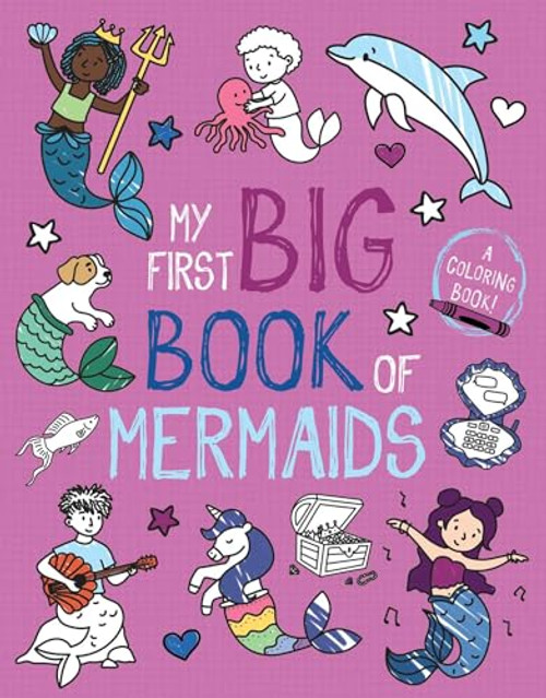My First Big Book of Mermaids By Little Bee Books - Paperback