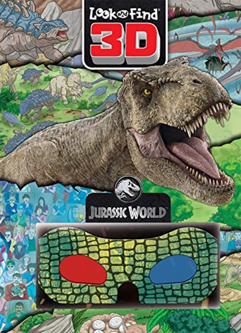 Jurassic World: Look and Find 3D By Pi Kids - Hardcover