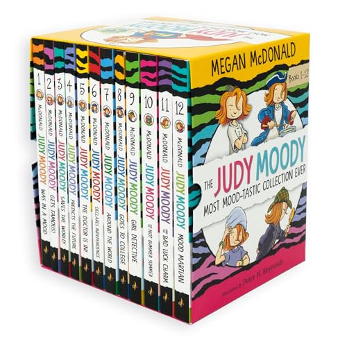 The Judy Moody Most Mood-Tastic Collection Ever: Books 1-12 By Megan McDonald - Paperback
