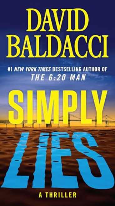 Simply Lies: A Psychological Thriller By David Baldacci - Mass Market Paperbound