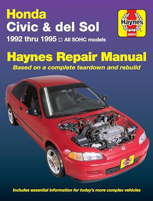 Honda Civic 1992-95 By J. H. Haynes - Paperback