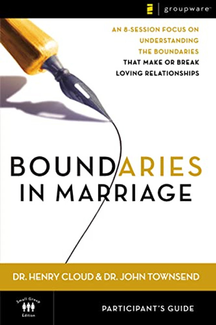 Boundaries in Marriage Participant's Guide By Henry Cloud - Paperback
