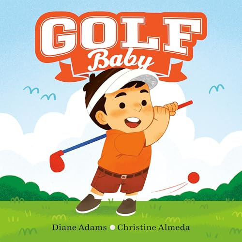 Golf Baby By Diane Adams - Board Books