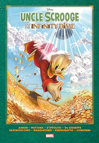 Uncle Scrooge and the Infinity Dime Gallery Edition Alex Ross Cover By Jason Aaron - Hardcover
