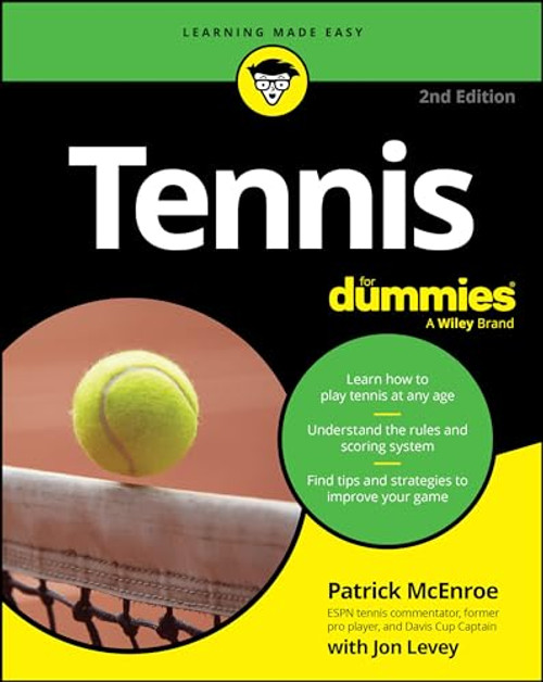 Tennis for Dummies By Patrick McEnroe - Paperback
