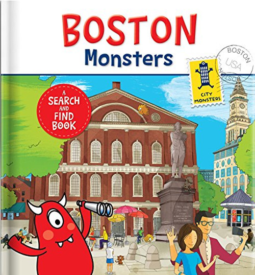 Boston Monsters: A Search-And-Find Book By Carine Laforest - Board Books