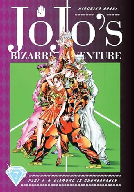 Jojo's Bizarre Adventure: Part 4--Diamond Is Unbreakable, Vol. 7 By Hirohiko Araki - Hardcover