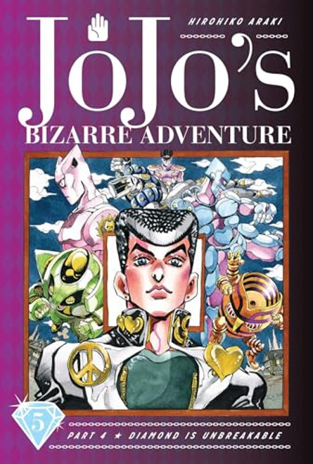 Jojo's Bizarre Adventure: Part 4--Diamond Is Unbreakable, Vol. 5 By Hirohiko Araki - Hardcover