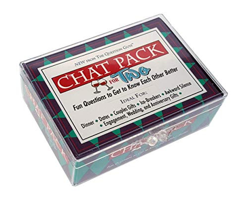 Chat Pack for Two: Fun Questions to Get to Know Each Other Better By Bret Nicholaus - Other