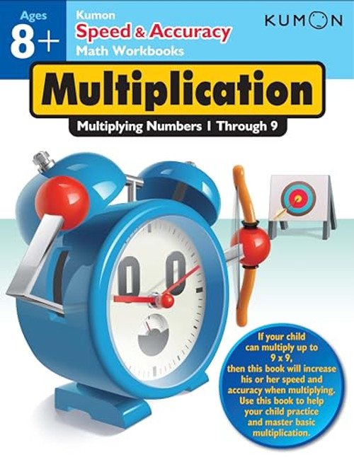 Kumon Speed & Accuracy Multiplication: Multiplying Numbers 1 Through 9 By Kumon - Paperback