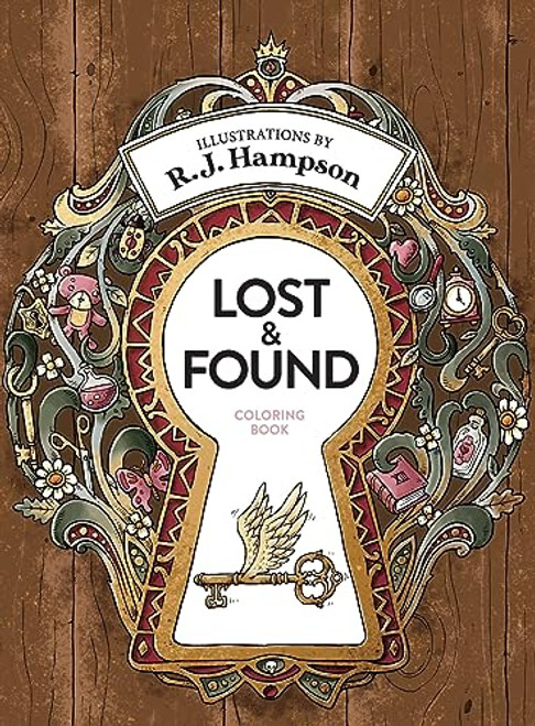 Lost & Found Coloring Book By R. J. Hampson - Hardcover