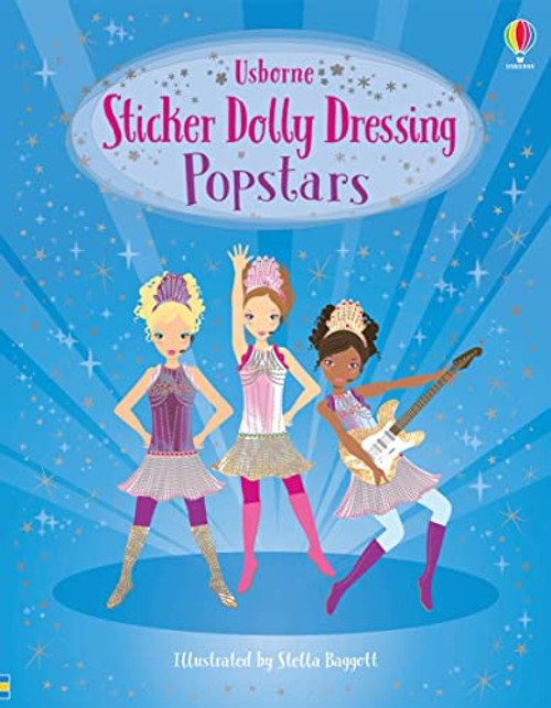 Sticker Dolly Dressing Popstars By Lucy Bowman - Paperback