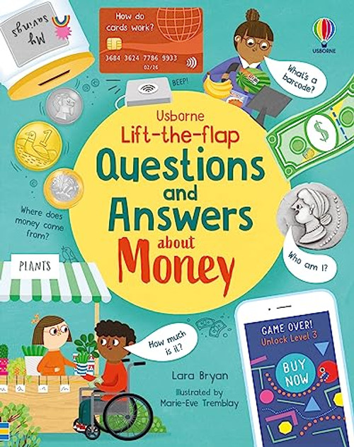 Lift-The-Flap Questions and Answers about Money By Lara Bryan - Board Books