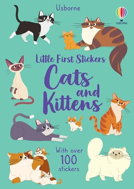 Little First Stickers Cats and Kittens By Caroline Young - Paperback