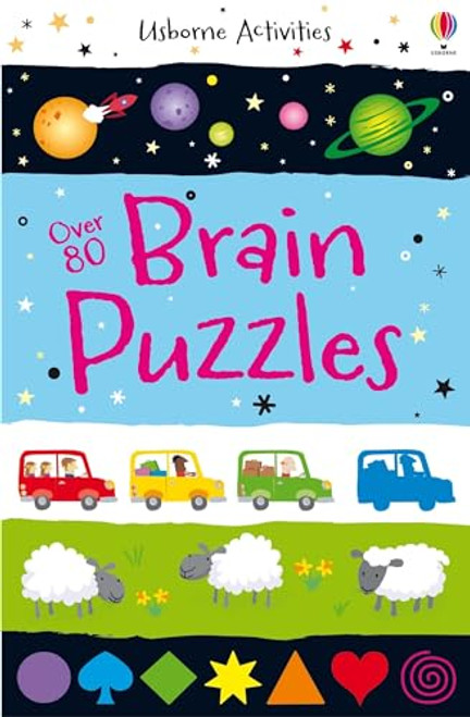 Over 80 Brain Puzzles By Sarah Khan - Paperback