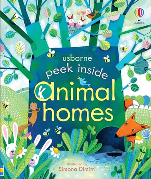 Peek Inside Animal Homes By Anna Milbourne - Board Books