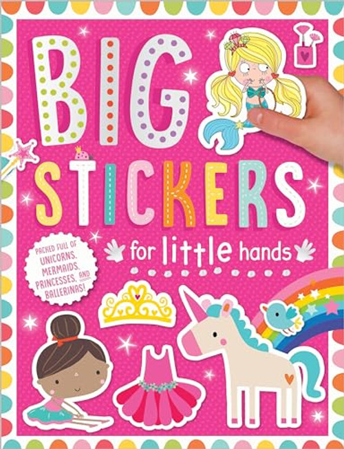 Big Stickers for Little Hands: My Unicorns and Mermaids By Make Believe Ideas - Paperback