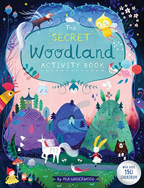 The Secret Woodland Activity Book By Mia Underwood - Paperback