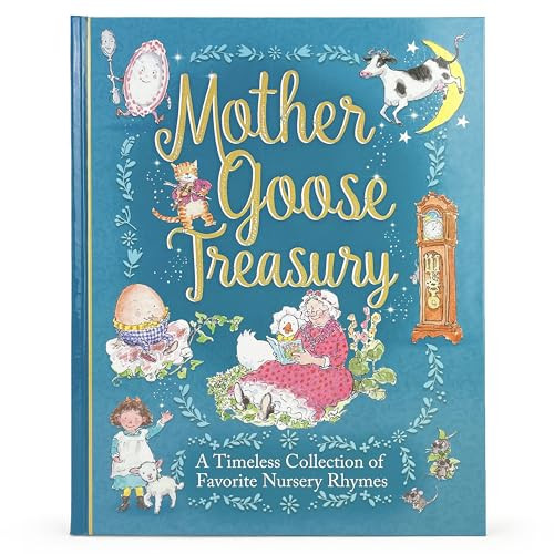 Mother Goose Treasury: A Beautiful Collection of Favorite Nursery Rhymes By Parragon Books - Hardcover