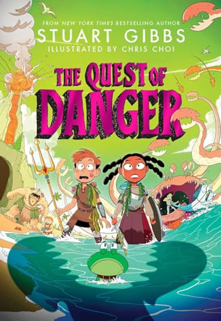 The Quest of Danger By Stuart Gibbs - Hardcover