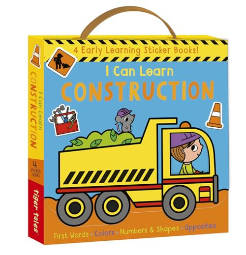 I Can Learn Construction: First Words, Colors, Numbers and Shapes, Opposites By Frankie Feather - Paperback