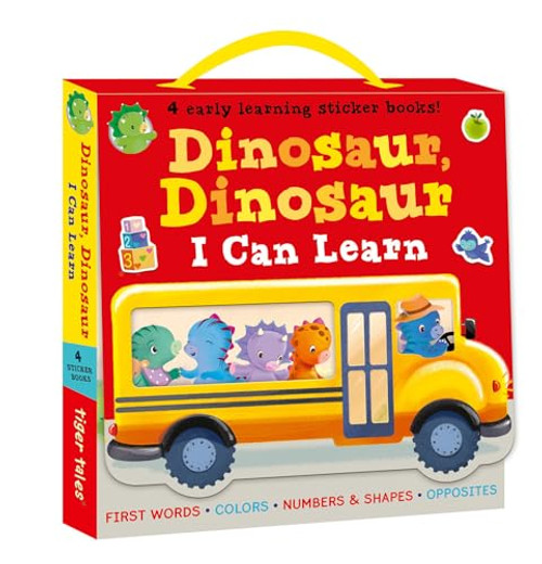 Dinosaur, Dinosaur I Can Learn 4-Book Boxed Set with Stickers: First Words, Colors, Numbers and Shapes, Opposites By Villetta Craven - Paperback