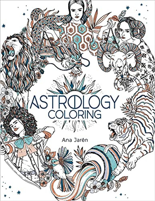 Astrology Coloring By Ana Jarn - Paperback