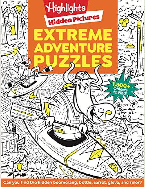 Extreme Adventure Puzzles By Highlights - Paperback