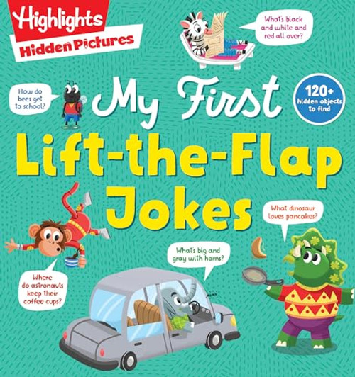 Hidden Pictures My First Lift-The-Flap Jokes By Highlights - Paperback