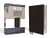 NIV, Thinline Reference Bible, Bonded Leather, Black, Red Letter Edition, Comfort Print By Zondervan - Bonded Leather