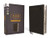 Nasb, Thinline Bible, Large Print, Leathersoft, Black, Red Letter Edition, 2020 Text, Thumb Indexed, Comfort Print By Zondervan - Imitation Leather