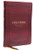 KJV Holy Bible: Large Print Thinline, Burgundy Leathersoft, Red Letter, Comfort Print: King James Version By Thomas Nelson - Imitation Leather