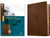 NLT Courage for Life Study Bible for Men, Filament Enabled (Leatherlike, Rustic Brown Lion, Indexed) By Tyndale - Imitation Leather