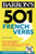 501 French Verbs, Ninth Edition By Barron's Educational Series - Paperback