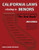California Laws Relating to Minors "The Red Book" 2024 Edition By Maria Hwang de Bravo - Paperback