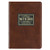 One Minute with God for Men 365 Devotions, Brown Faux Leather Flexcover By Christian Art Gifts - Leather