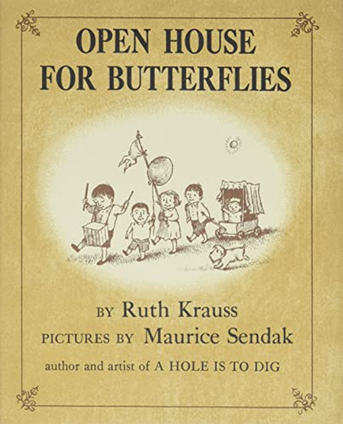 Open House for Butterflies By Ruth Krauss - Hardcover