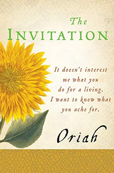 The Invitation By Oriah - Paperback