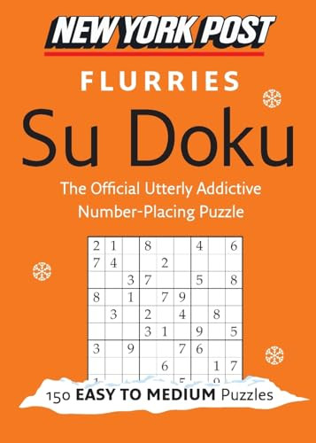 New York Post Flurries Su Doku: 150 Easy to Medium Puzzles By Harpercollins Publishers Ltd - Paperback