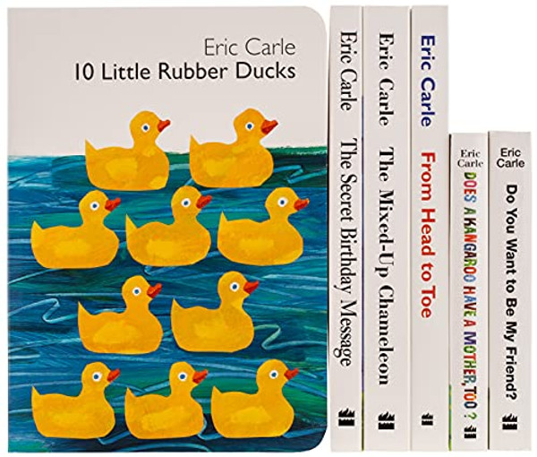 Eric Carle Six Classic Board Books Box Set By Eric Carle - Paperback