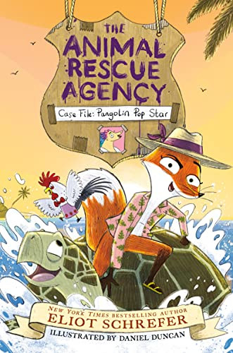 The Animal Rescue Agency #2: Case File: Pangolin Pop Star By Eliot Schrefer - Paperback