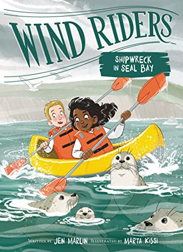 Wind Riders #3: Shipwreck in Seal Bay By Jen Marlin - Paperback