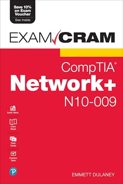 Comptia Network+ N10-009 Exam Cram By Emmett Dulaney - Paperback Comptia Network+ N10-009 Exam Cram By Emmett Dulaney - Paperback