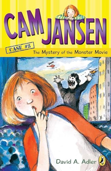 CAM Jansen: The Mystery of the Monster Movie #8 By David A. Adler - Paperback