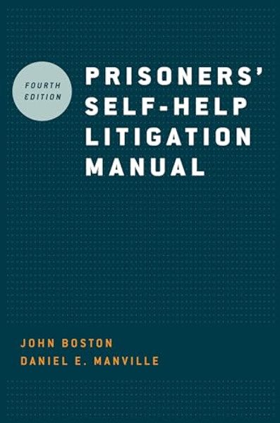 Prisoners' Self-Help Litigation Manual By John Boston - Paperback